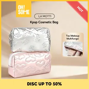 OHSOME - La motti Kpop Clutch Cosmetic Bag (Tas Peralatan Kosmetik)