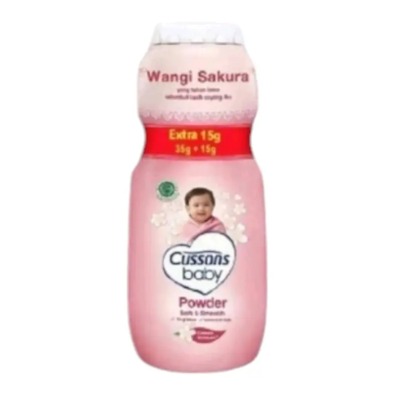 Bedak Bayi Cussons Ukuran 50 Gram, 100 Gram, 150 Gram Powder Kulit 2