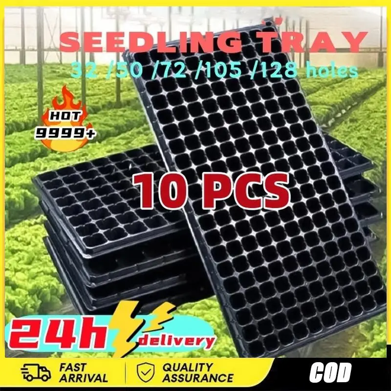 【Produk Baru di Bulan Juli】 Tray Semai Nampan Bibit Tanaman 32 50 72 ...