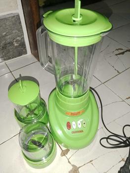 Product Review of BLENDER PLASTIK OKAYAMA BLENDER 3 IN 1 OK-355 3 tabung from m** 0