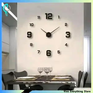 [VES] JAM DINDING TEMPEL DIY ANALOG 3D MODERN/JAM DINDING TEMBOK / JAM DINDING