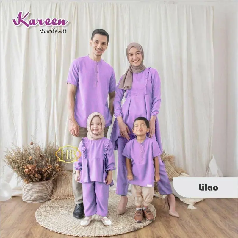 couple family set kareen lilac