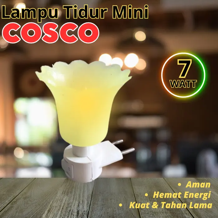 lampu tidur kuning mini 7watt bentuk karakter berkualitas