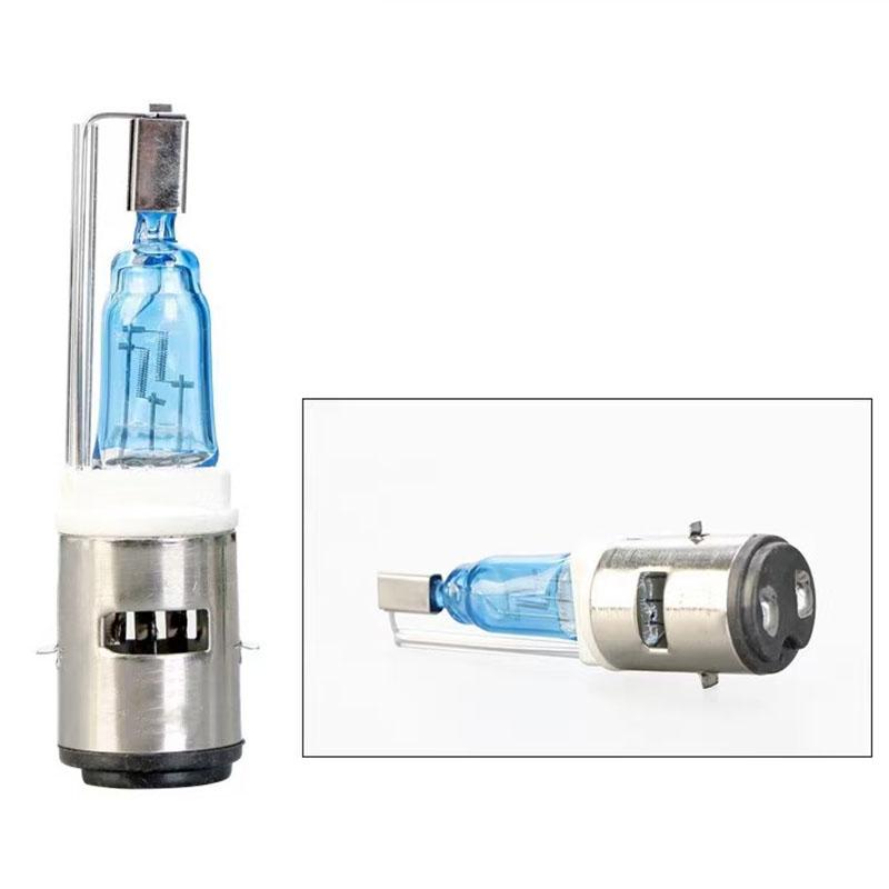 Product Introduction of Motorcycle large light bulb super bright electric ghost fire scooter 35w high and low beam dual claw large light bulb 3