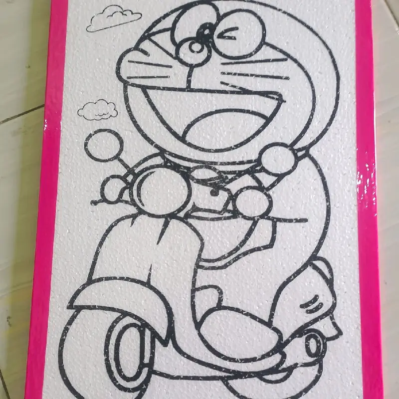 paket usaha gambar styrofoam isi 15 pcs 3
