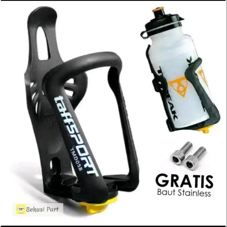 Holder Tempat Botol Minum Stang Motor sepeda Adjustable Bisa distel ukurannya 6