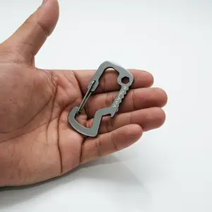 BONES EDC Carabiner Stainless Steel with Bottle Opener palava adv