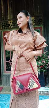 Product Review of Dress Brukat Amanda / Dress brukat / Dress wanita / Dress kondangan Cantik Casual Panjang Velvet Formal Sabrina Nyaman Pesta Mewah Gaun from 🎀**♈ 0