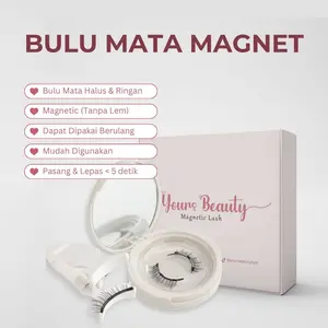 Yours Beauty Magnetic Lash - Bulu Mata Magnet Premium [Tanpa Lem] Eyelash Bulumata