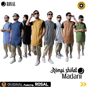 Rompi Sholat ROSAL Madani Original Shalat Solat Muslim Pria