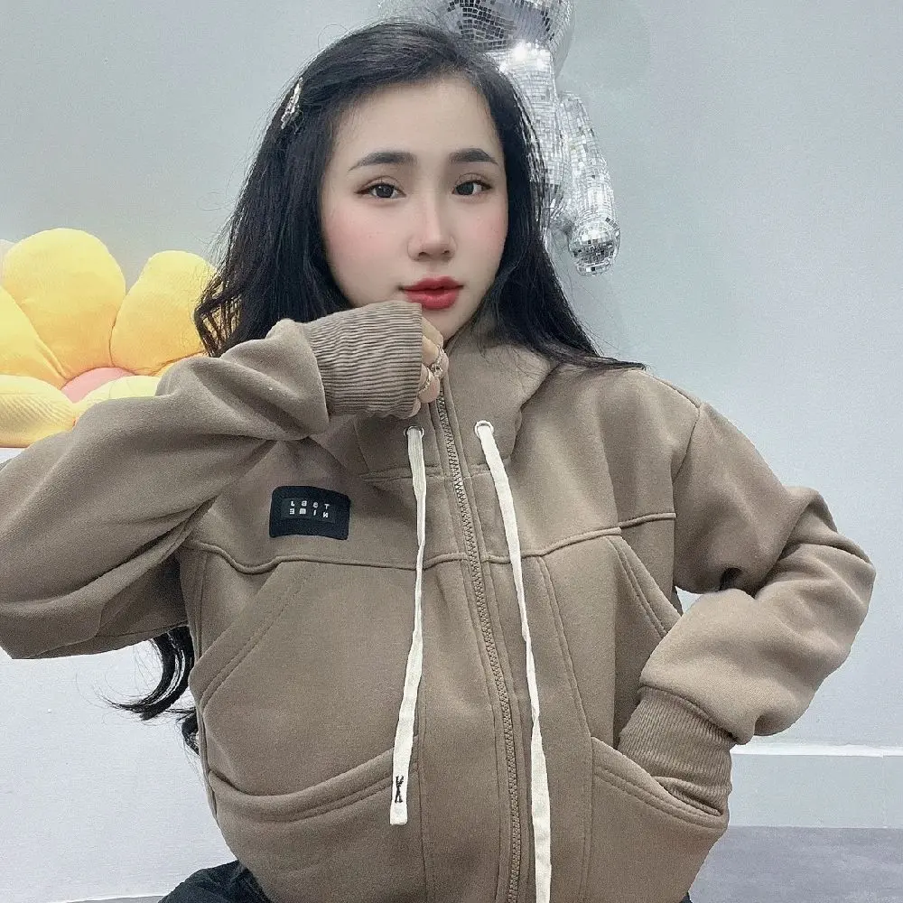 áo khoác 6 túi chất vải nỉ bông dày dặn có 2 túi trong có xỏ ngón