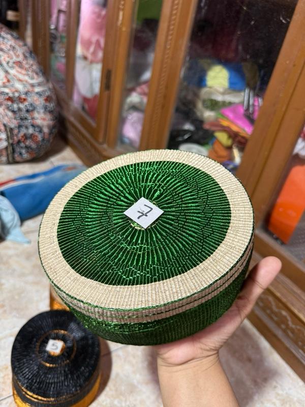 Product Introduction of Songko recca tembaga warna hijau nomor 7 dan 5 0