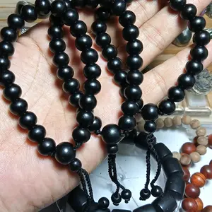 gelang bertuah kelor hitam uk 8mm tali serut