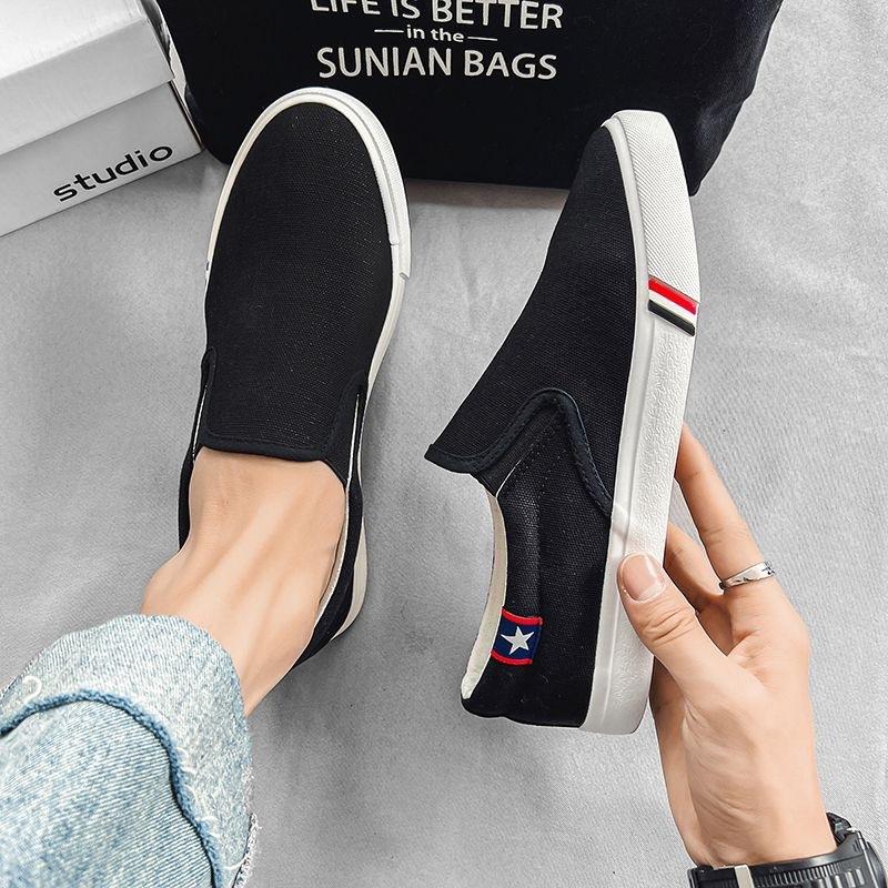 TIMUGA Sepatu Slip On Pria Kerja Sepatu Kantor Slop Pria Sepatu Cowok Slop Kasual Fashion KSC406 5