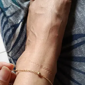 Gelang Kaki Titanium Gelang Kaki Wanita Gelang Kaki Anti Karat Anti Luntur Gelang Kaki Mutiara Keberuntungan