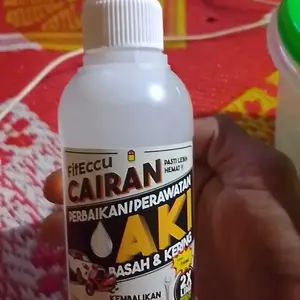 FitEccu Air Aki Kering Cairan Vitamin Perbaikan Perawatan Aki Eccu Kering Basah Motor Mobil - Memperbaiki & Meningkatkan Daya Aki