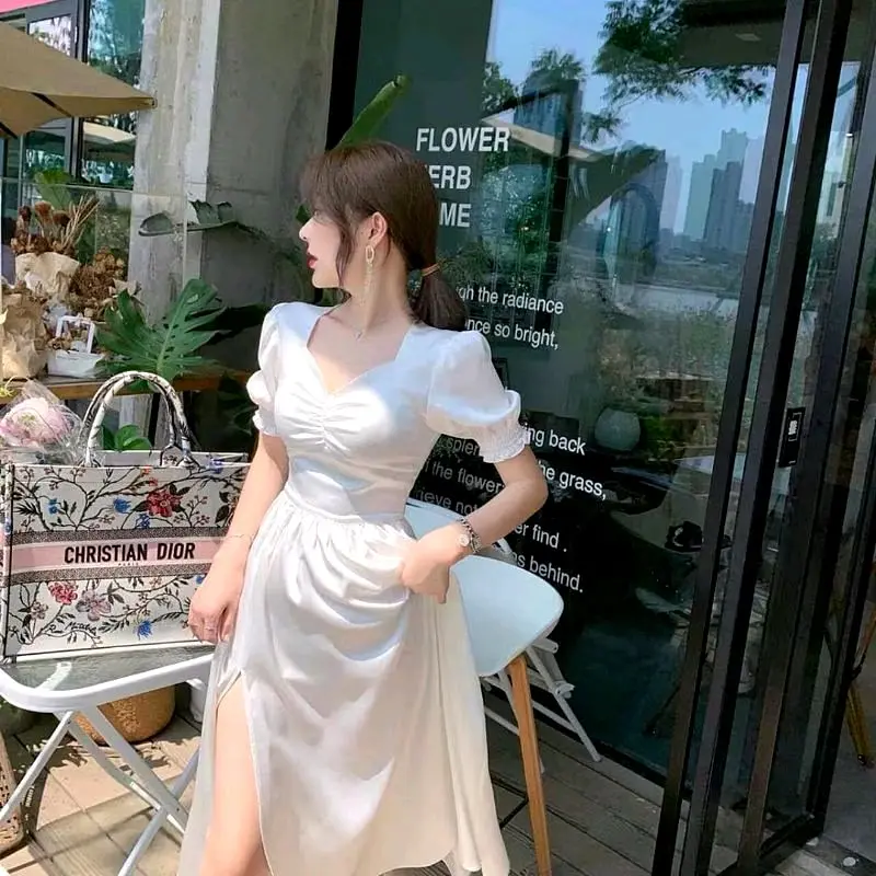 COD AUREL DRESS SABRINA WANITA SATIN KOREA STYLE  GAUN PESTA BODYCON POLOS MIDI CASUAL TERBARU DEWASA NATAL KONDANGAN CANTIK KEKINIAN ABG TERMURAH ELEGAN MEWAH REMAJA FORMAL TERLARIS  PANJANG BAJU ADEM PREMIUM Nyaman velvet Simple Pendek Kerja Mini 1