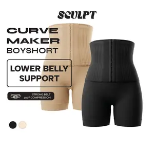 SCULPT Curve Maker Boyshort - Celana Korset Ekstra pengait