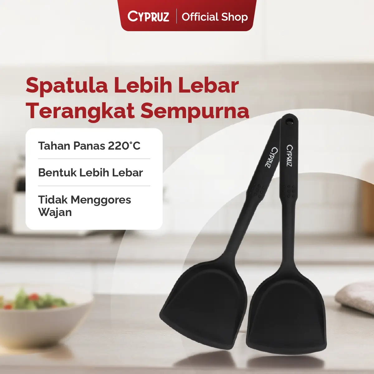 Cypruz Turner Legok All Black Series Tahan Panas Full Nylon