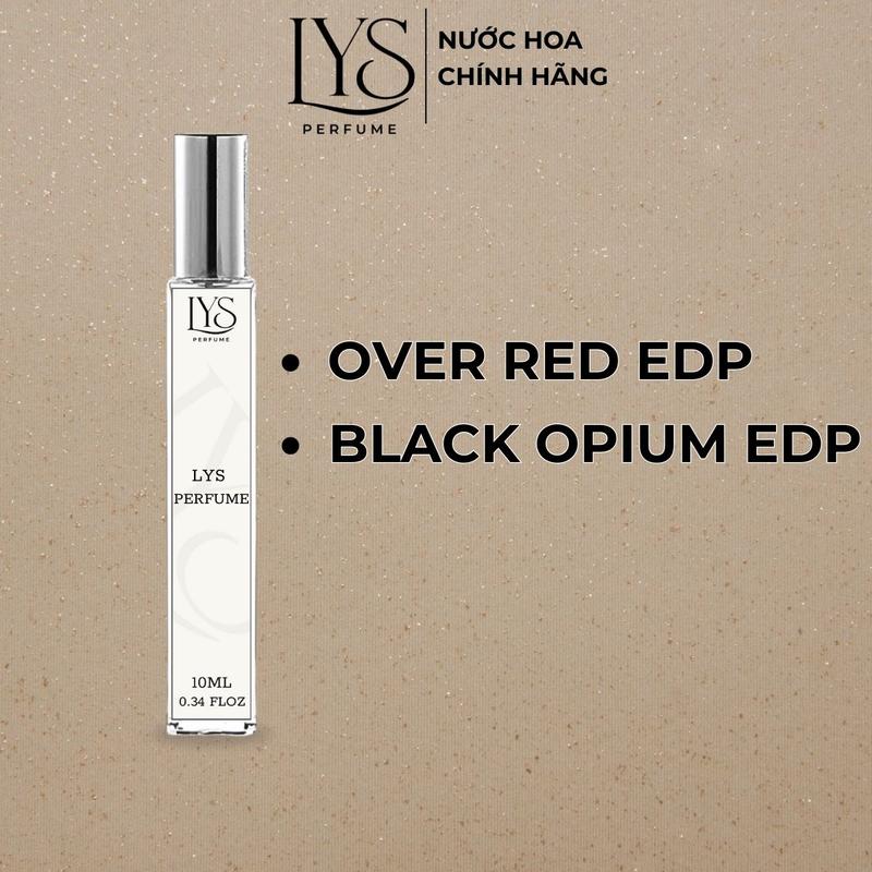 Nước hoa nữ Black Opium EDP Over red EDP 10ml ngọt ngào quyến rũ cuốn hút