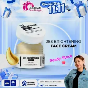 jestham face cream jes brightening perawatan wajah