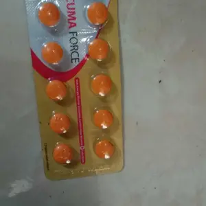 Curcuma Force Suplemen Kesehatan Hati & Nafsu makan 1 Blister @ 12 Tablet