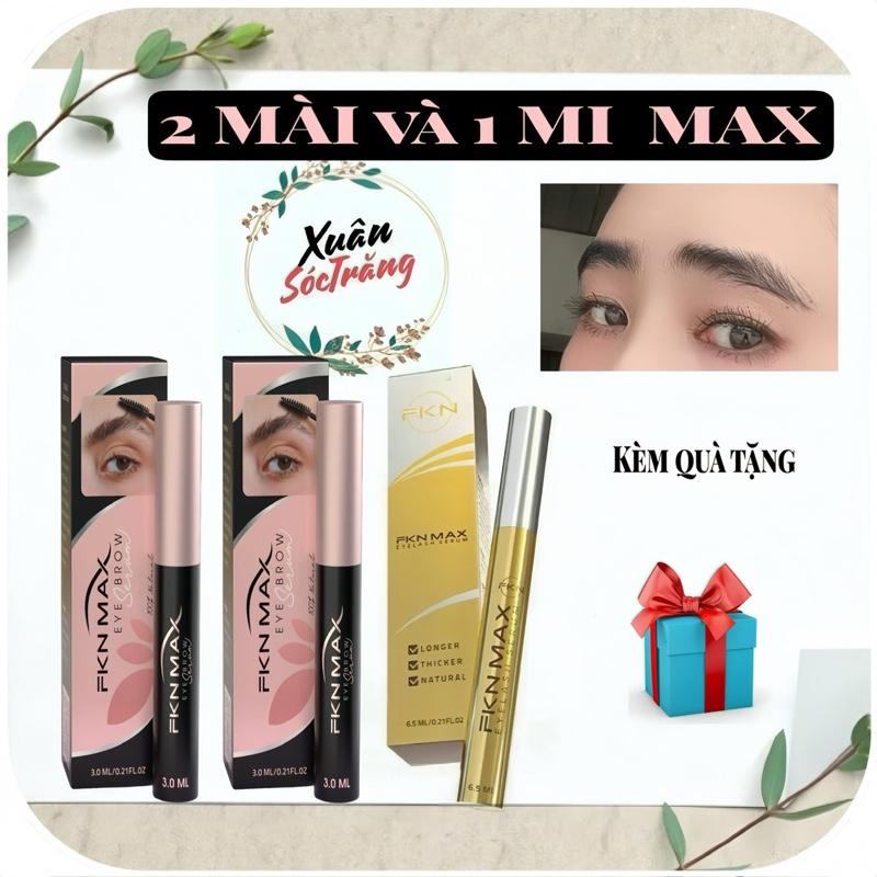   3 cây  2cây Dưỡng Mày FKN Max 3ml và  1cây Dưỡng Mi FKN Max 6.5ml PHIÊN BẢN MỚI 2025   giúp mi mày nhanh đẹp  mọc nhiều 