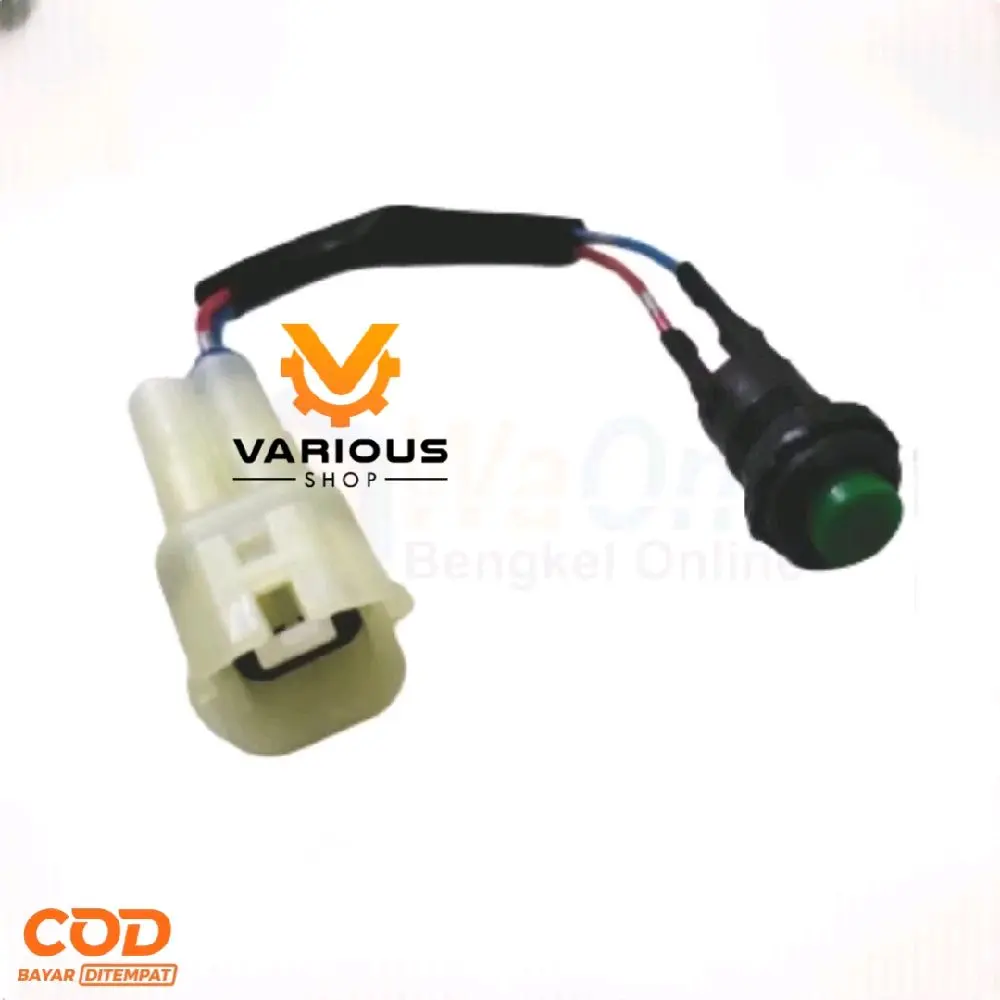 Various Shop Resetter ECU Honda dengan Tombol Push Button Alat Reset Injeksi DLC Short ECM Connector untuk Beat Vario 125 150 Supra Motorcycle