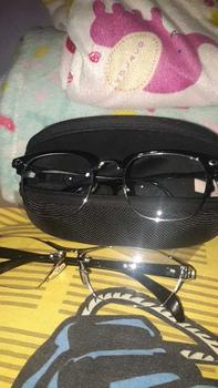 Product Review of （Bisa COD）Kacamata Baca Anti Radiasi Lensa Plus Lensa Baca dan Jalan Lensa Double lensa Bifocal Frame Modis Unisex Pria Wanita Cewek Cowok bifokal 605 from A**n 0