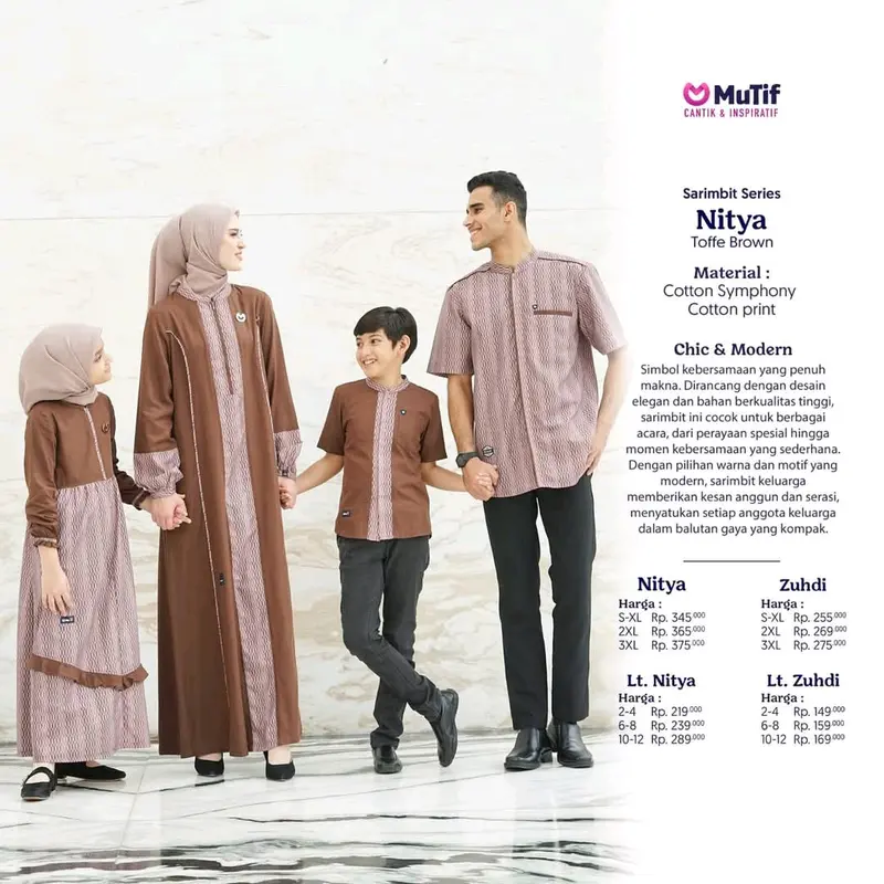 NEW ARRIVAL SARIMBIT MUTIF 2025 SERIES NITYA & ZUHDI 5