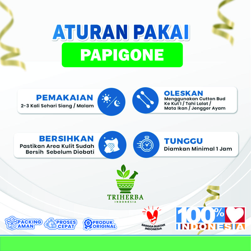 PAPIGONE Perawatan Praktis dan Aman untuk Bantu Masalah Kutil 1