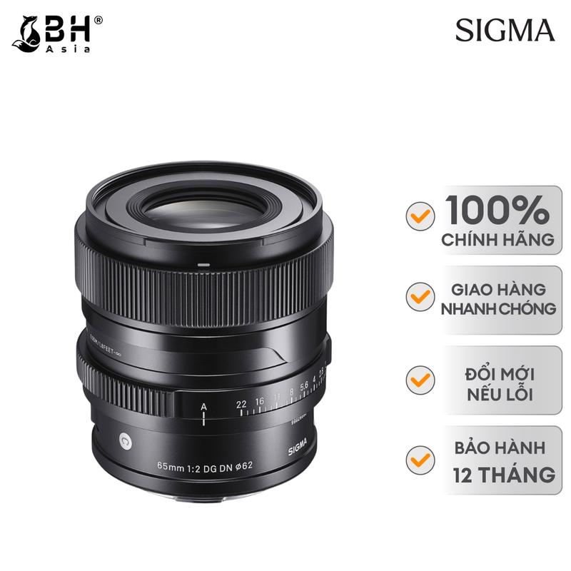Ống kính Sigma 65mm F2 DG DN Contemporary tương thích ngàm Sony E