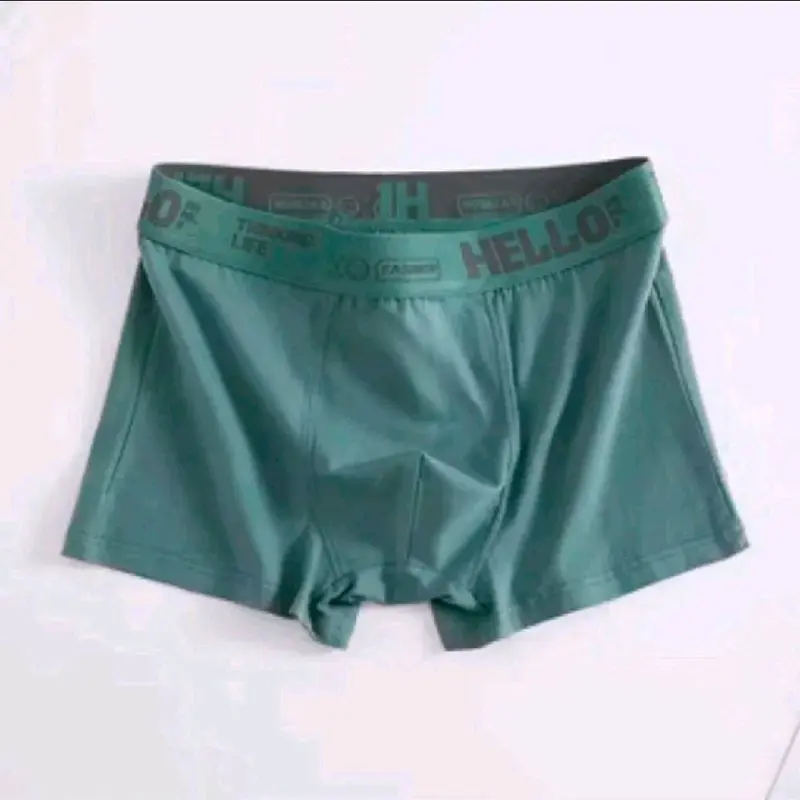 PAKET 6 PCS Celana Dalam Boxer Pria Hello Ice Silk Adem Lembut Tipis Antibakteri CDP006 Nyaman priamurah 7