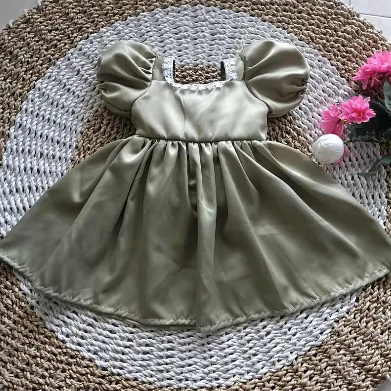 Baju anak perempuan gaun pesta Cinderella 3