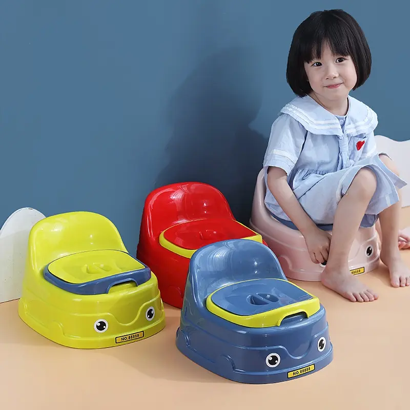 【SG Ready Stock】Baby Potty Training Kids WC Trainer Seat Chair Toilet Plastic Cute Car Style