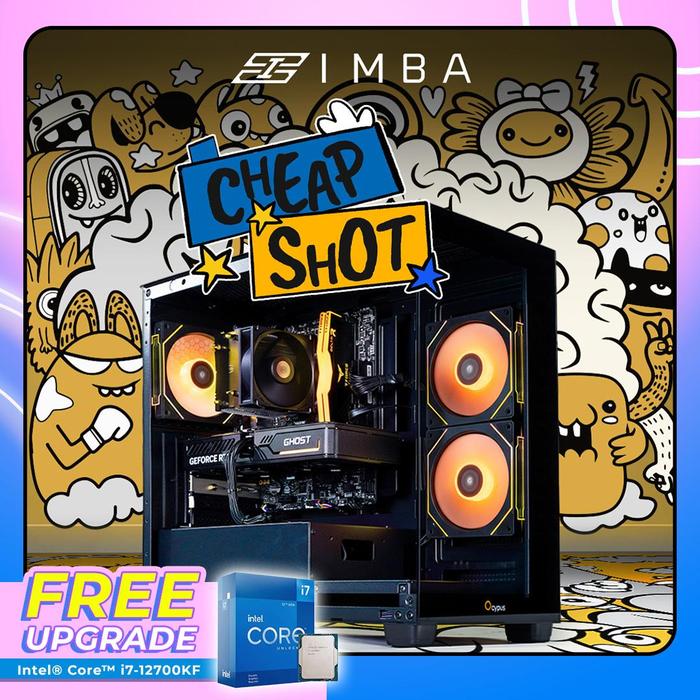 Gambar IMBA CHEAPSHOT PC I7 12700F RTX 3060 12G/ 16GB 256GB / 512GB / 1TB RAKITAN PC GAMING - UGE-TR-EK-COC/D4 - RAM 16GB SSD 256GB dari IMBA PC Kota Administrasi Jakarta Utara Tokopedia