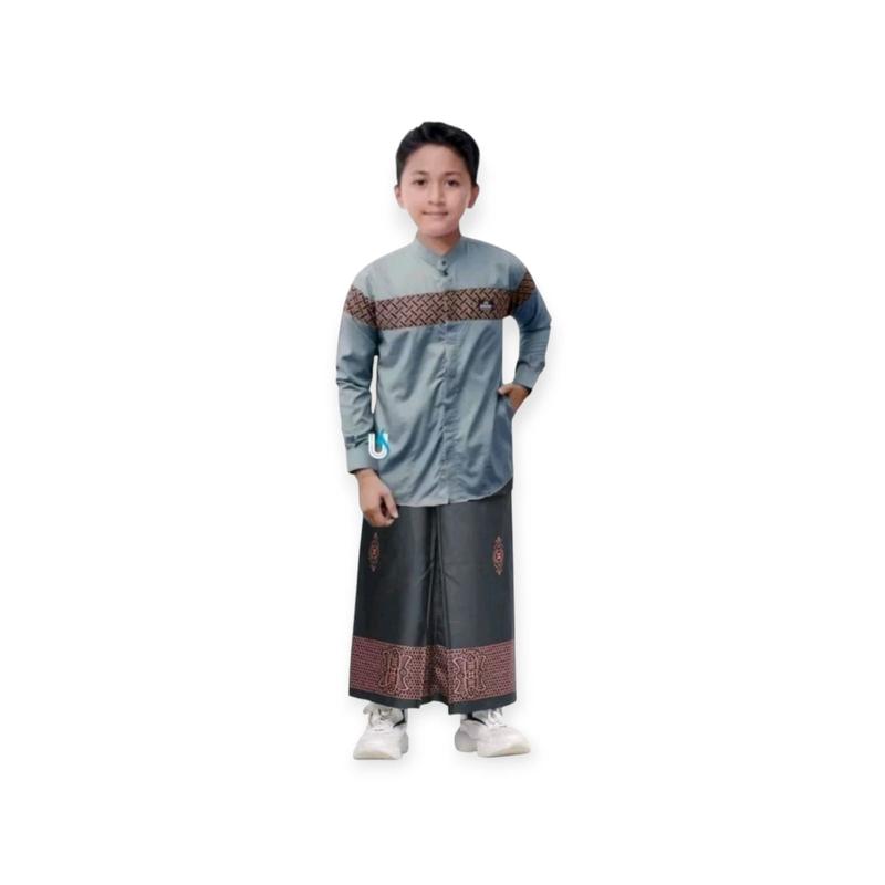 Paket Lengkap SARKO sarung koko anak Usia 5-13 tahun Size M L XL Banyak variasi Warna Motif 3
