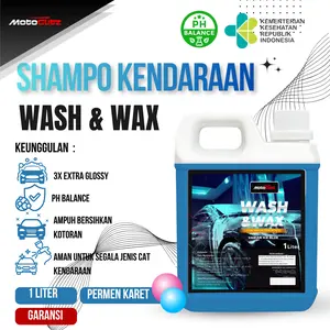 Sabun Cuci Motor Mobil Busa 1 Liter Shampo Sampo Pencuci penghitam  motor Kendaraan Car sabun  cuci  motor
