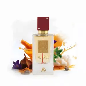 Lattafa Parfum Ana Abiyedh Rouge Unisex 100 Ml Parfum Arab Dubai Elegan Modern Dengan Catatan Wewangian Pir Nashi Kumquat Bergamot Karamel Geranium Ambergris Musk Oakmoss