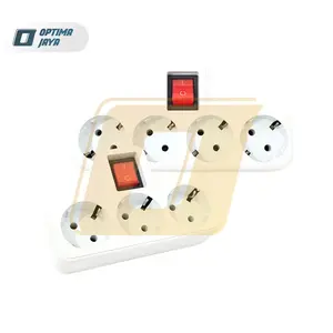 Stop Kontak Arde Dinding ST-3183~ST-3184 TRM / Over Steker + 1 Saklar