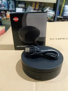 Stand Display Putar / Tatakan Figure Rotating Display Diameter 12 cm USB Desk