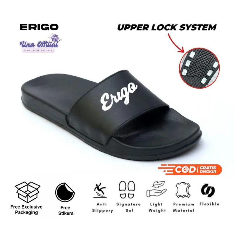 Sandal Slp Pria Wanita/ Sandal Distro/Sandal Slide/ Sandal Flip Flop