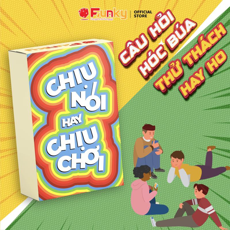 Bộ bài Chịu Nói Hay Chịu Chơi Phiên bản Vui Vẻ, Drinking Game Truth Or Dare Cực…