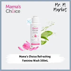 Mama's Choice - Refreshing Feminine Wash - Pembersih Kewanitaan Aman untuk Bumil Halal BPOM Fragrance Free Paraban Free Alcohol Free
