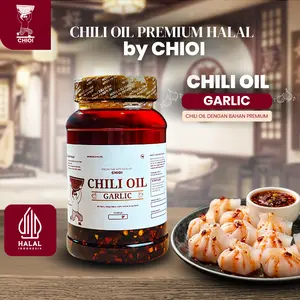 Chili Oil Halal Botol 300g - Chioi / Sambal Chilli Oil  / Chilli Oil Bawang / Chilli Oil Pedas