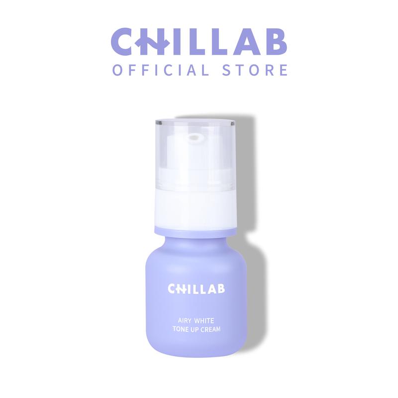 CHILLAB Airy White Tone Up Cream SPF 40 - Moisturizing Makeup Cream With Sun Protection