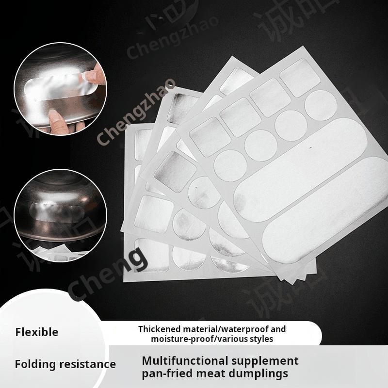  Miếng Dán Phục Hồi Nồi Chất Liệu Giấy Bạc Nhôm Phục Hồi Đa Năng 10 Miếng Mỗi Tờ Mua 10 Tờ Tặng 10 Miếng Phiên Bản Dày Nâng Cấp Mua 20 Tờ Tặng 30 Miếng  Thanh Toán Khi Nhận Hàng  