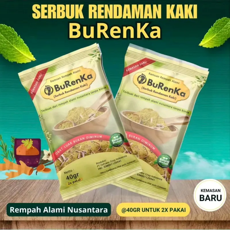 Termurah Burenka Rempah Kaki Serbuk Burenka Rendaman Kaki asli 0