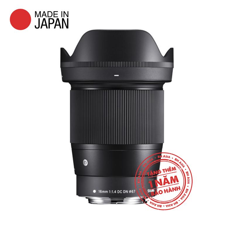 Ống kính Sigma 16mm F1.4 DC DN Contemporary tương thích ngàm Nikon Z