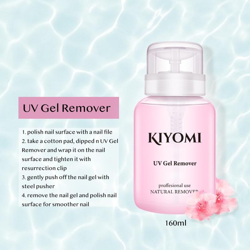 KIYOMI Nail Polish Remover UV Gel Nail Cleanser remover / pembersih cat kuku kutek Gel kuku remover cleanser Nail polish remover / nail gel polish remover cleanser YM004 2